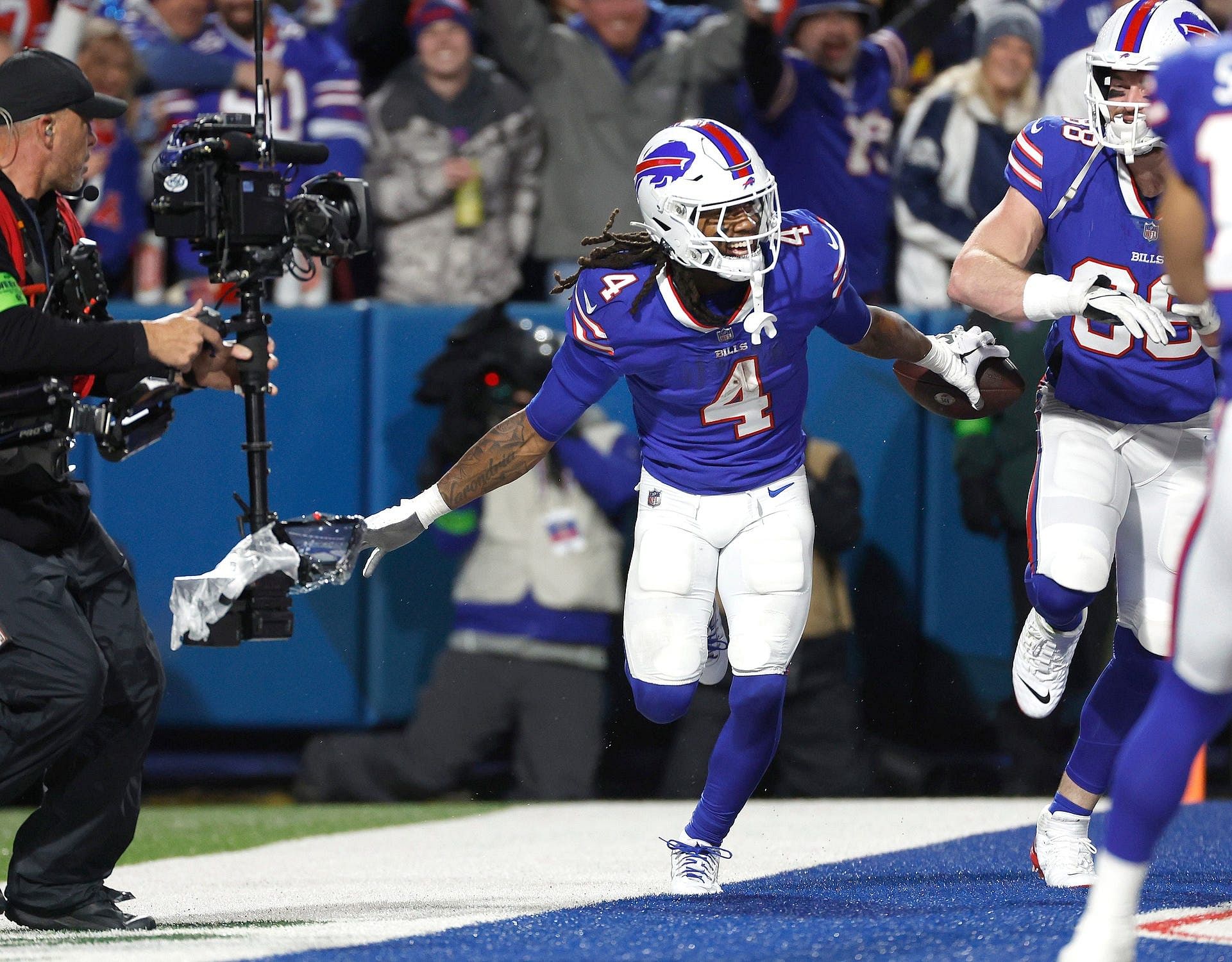Buffalo Bills RB James Cook - Source: Imagn